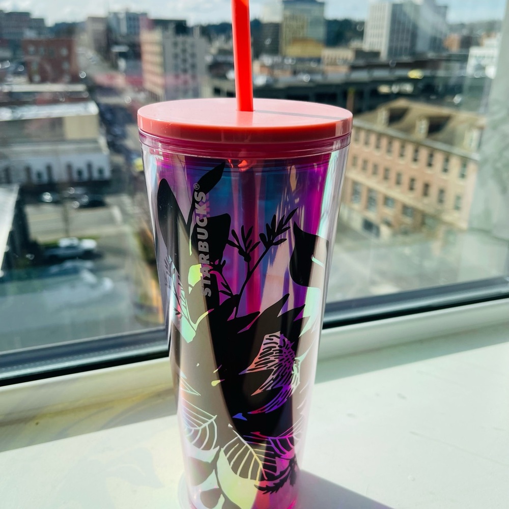 Starbucks Colorful Tumbler with Straw